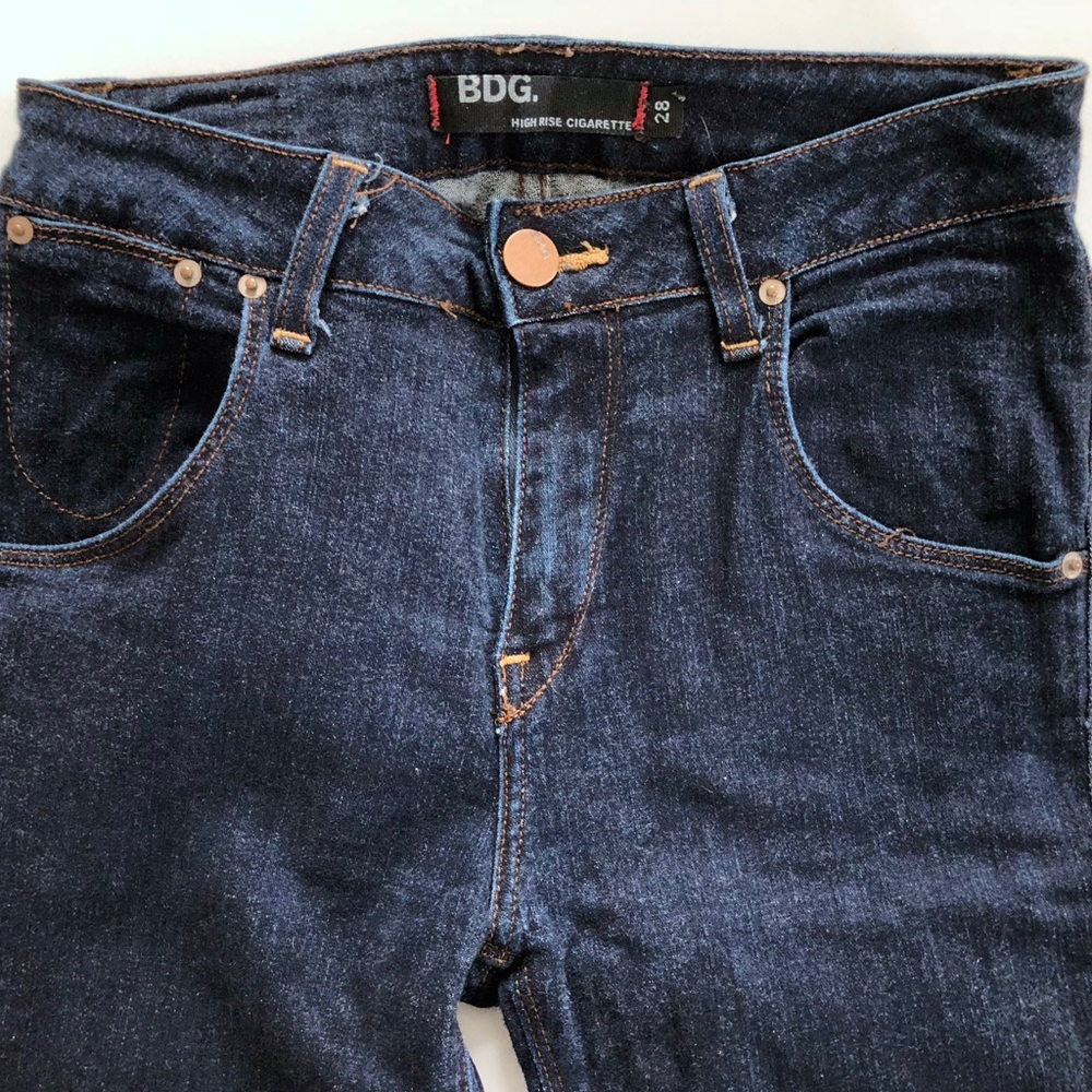 BDG High Rise Cigarette Skinny Jeans - Size 28